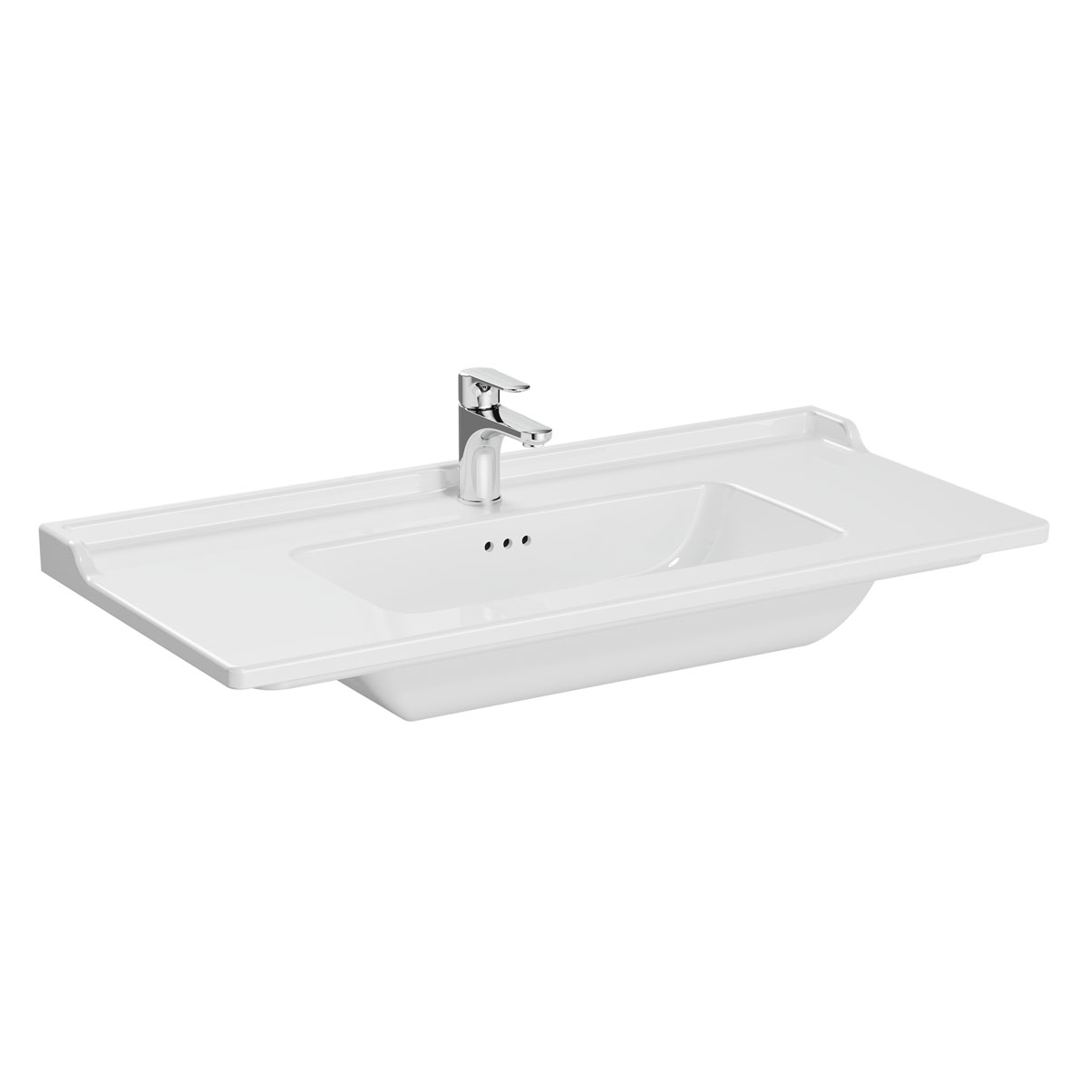 VitrA İntegra Classic Etajerli Lavabo 100 Cm 7002B003-0001